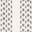 Schumacher Izmir Ikat Stripe Grey Fabric 69473