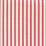 China Seas Chapelle Stripe Red Fabric 6950-05