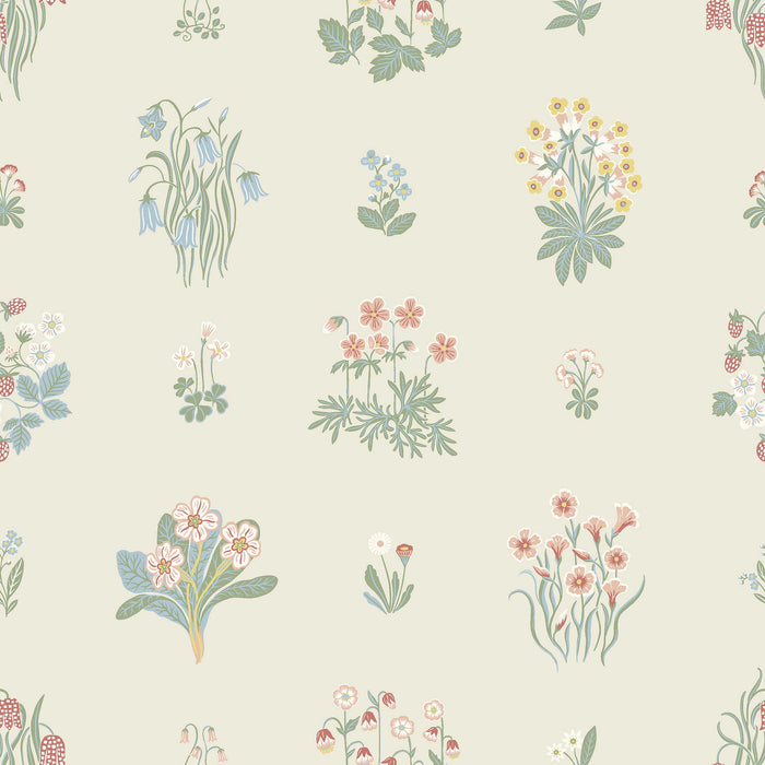 Schumacher Angsflora Spring Wallpaper Sample 6951