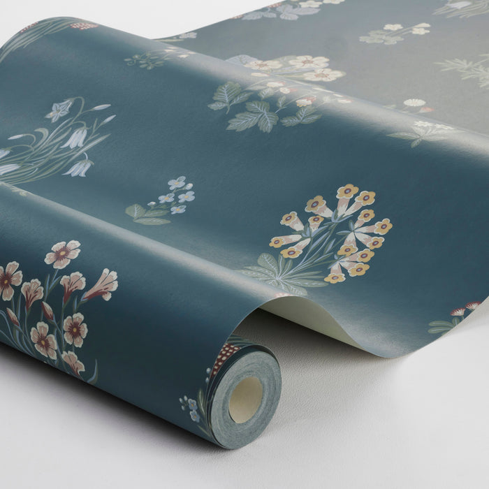 Schumacher Angsflora Spruce Wallpaper 6952