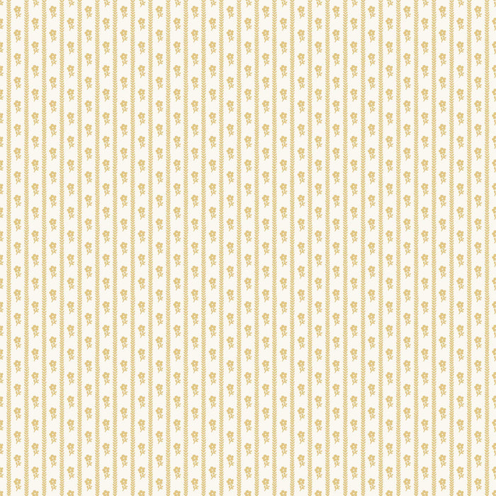Schumacher Lilla Lyckan Mustard Wallpaper 6953
