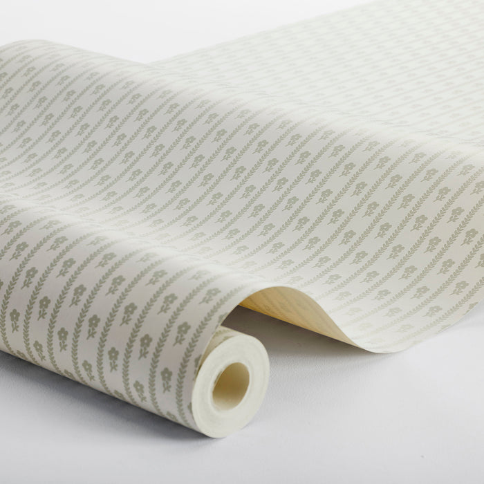 Schumacher Lilla Lyckan Sage Wallpaper 6954