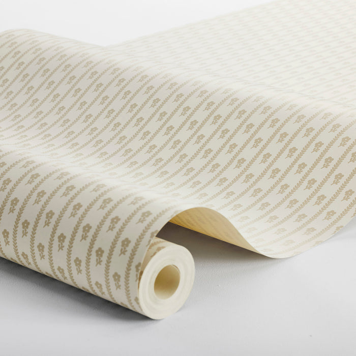 Schumacher Lilla Lyckan Natural Wallpaper 6955