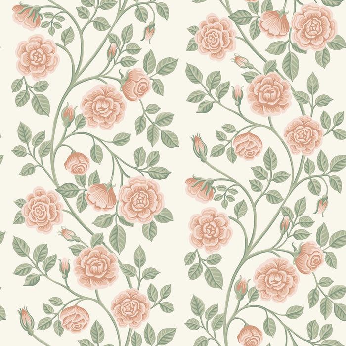 Schumacher Elsa Rose Wallpaper Sample 6958