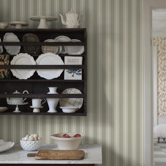 Schumacher Gunnebo Sage Wallpaper 6959