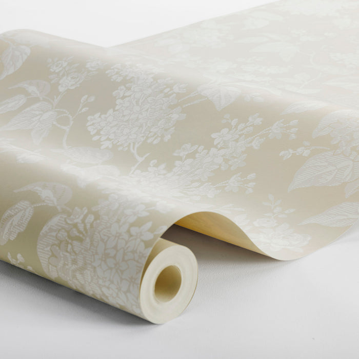 Schumacher Syren Natural Wallpaper Sample 6964