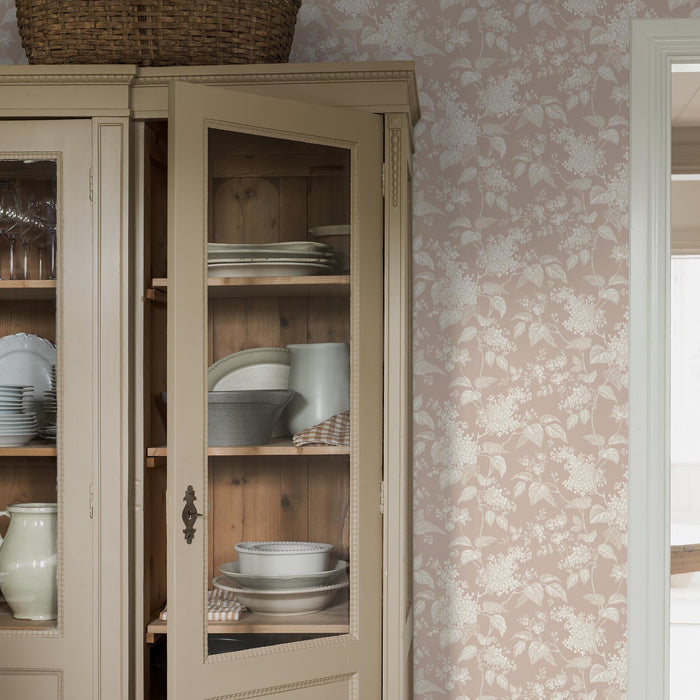 Schumacher Syren Blush Wallpaper Sample 6965