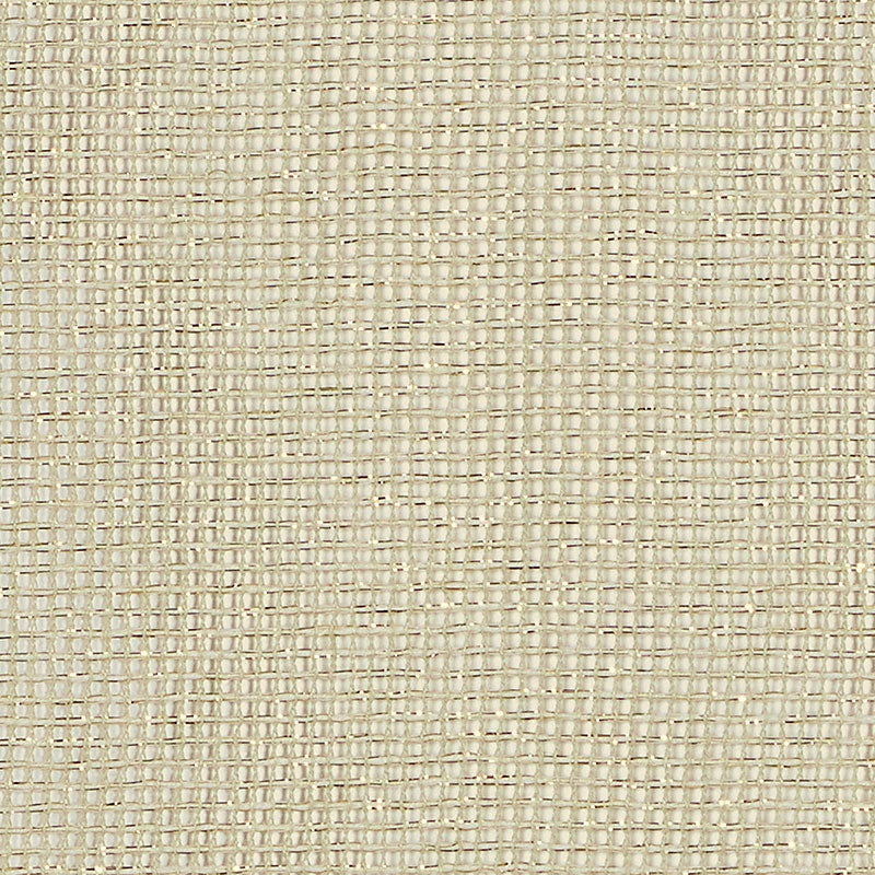 Schumacher Calvin Sheer Gold Dust Fabric Sample 69672