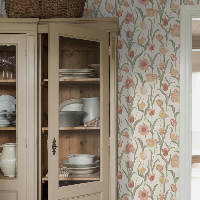 Schumacher La Belle Epoque Rose Wallpaper 6969