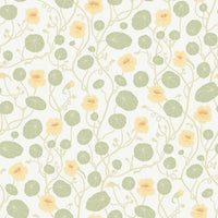 Schumacher Krasse Yellow Wallpaper 6975