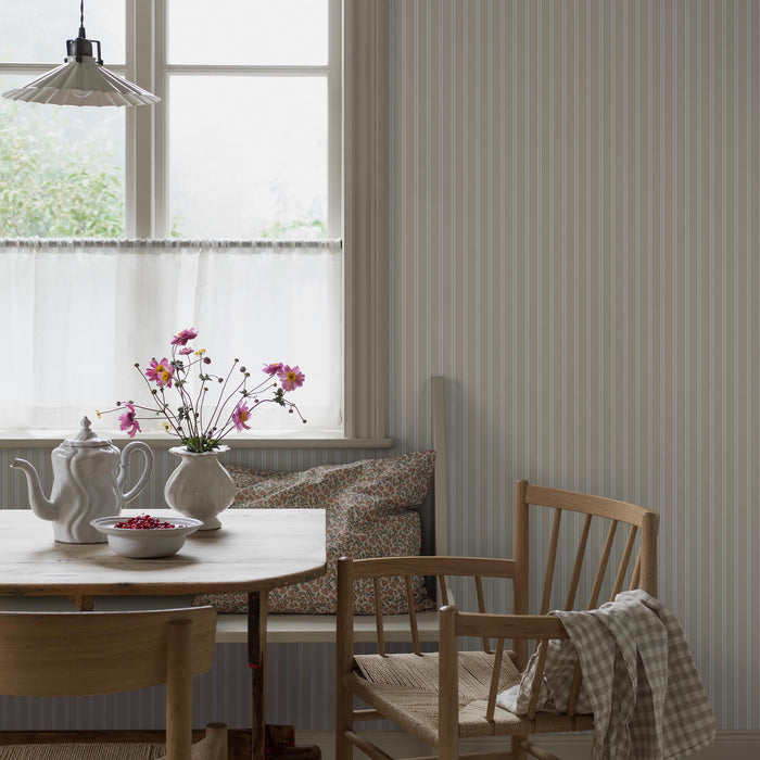 Schumacher Parlrand Natural Wallpaper Sample 6979