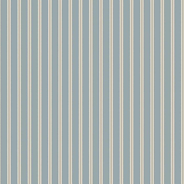 Schumacher Parlrand Blue Wallpaper Sample 6981