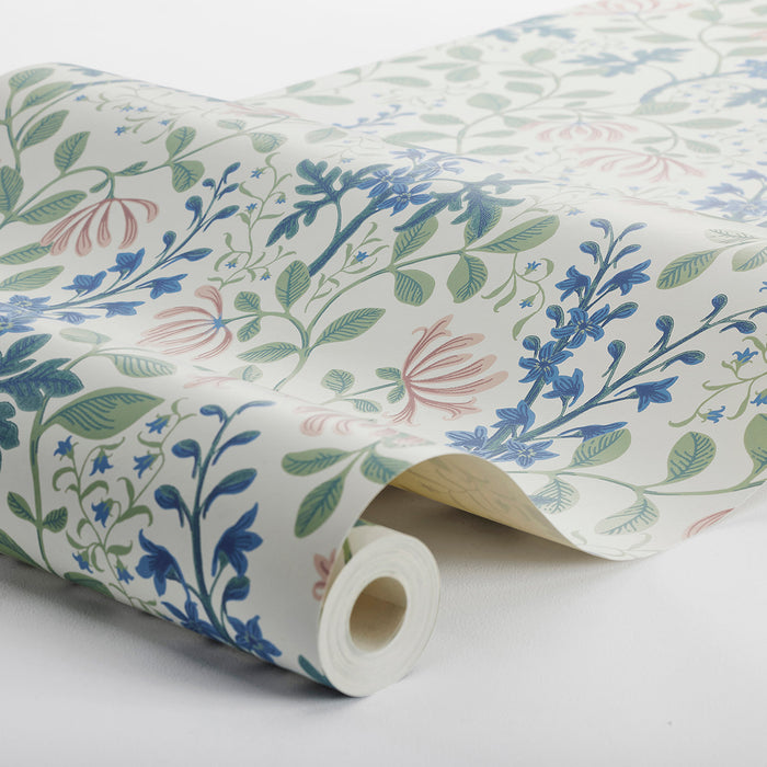 Schumacher Tradgardsfrojd Spring Wallpaper Sample 6984
