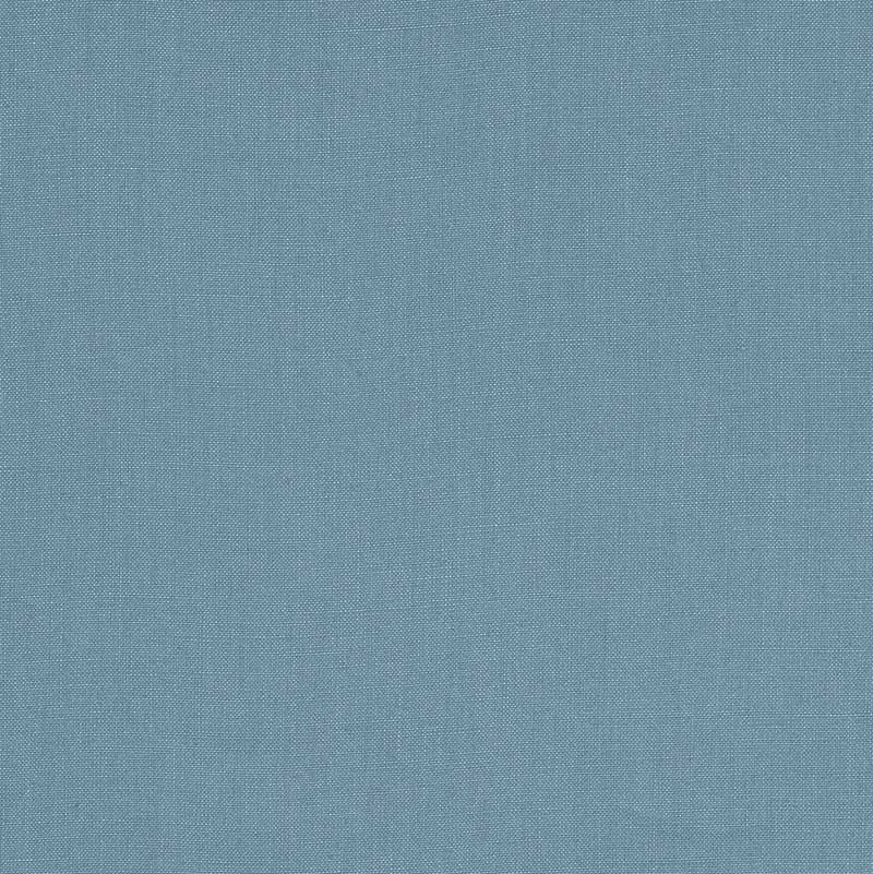 Schumacher Piet Performance Linen Sterling Blue Fabric Sample 69943