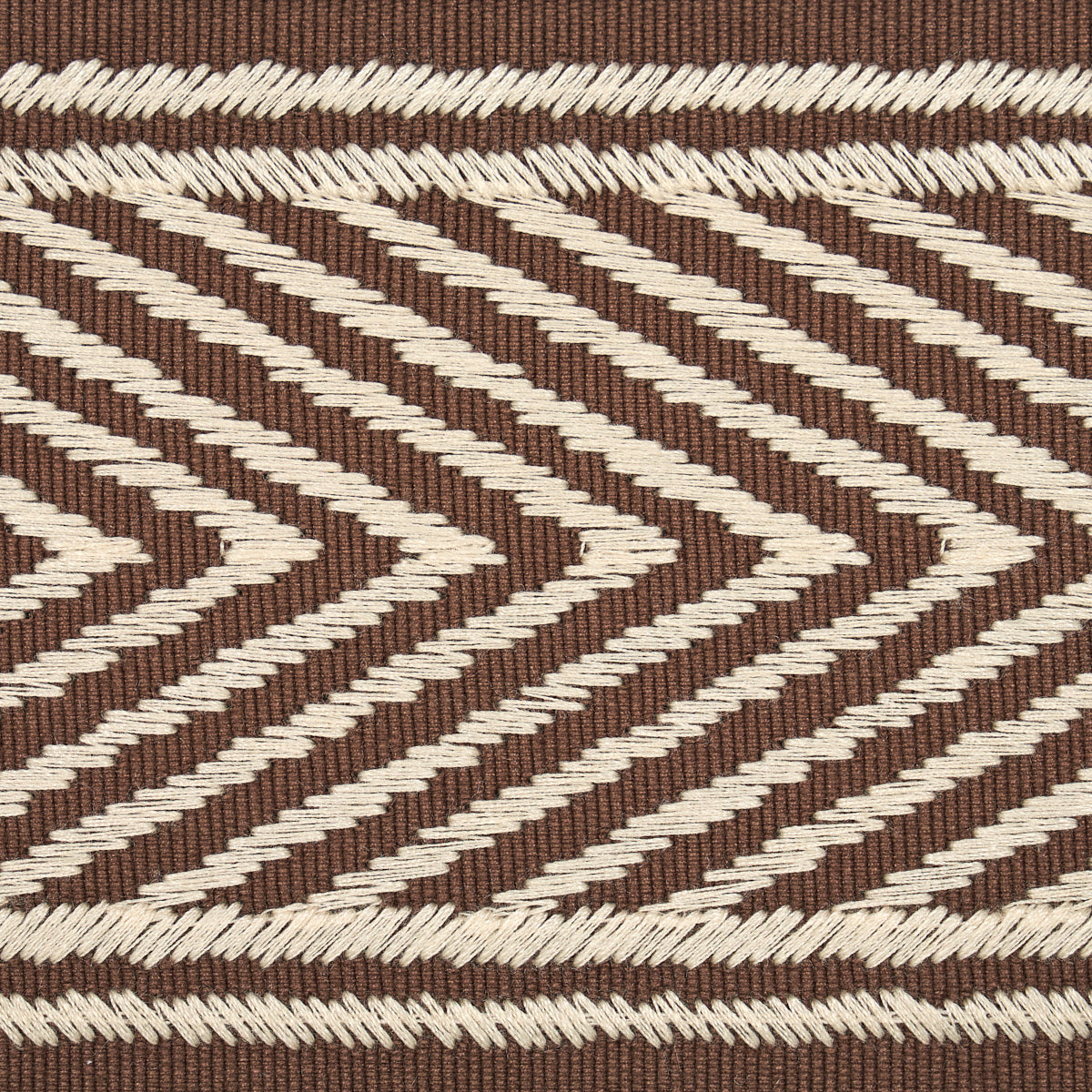 Schumacher Nicholson  Tape Brown Trim 69968