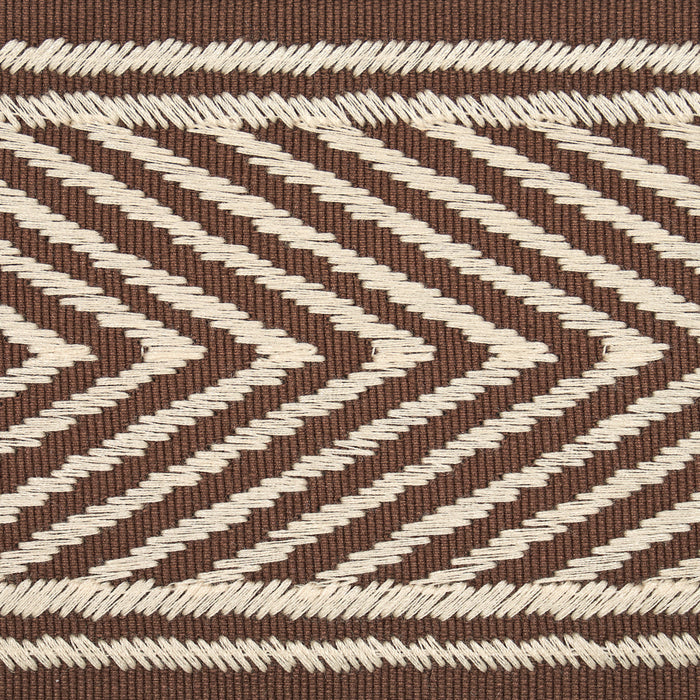 Schumacher Nicholson  Tape Brown Trim 69968