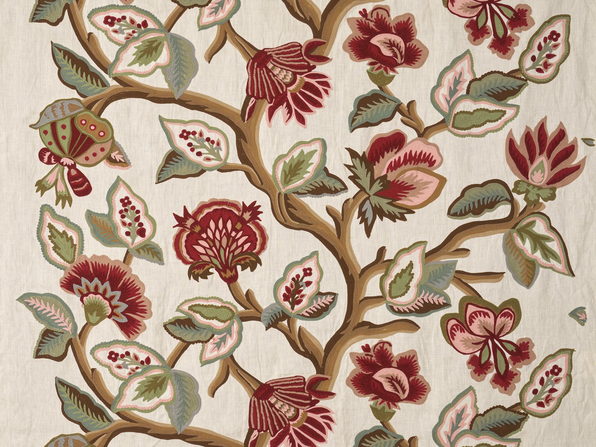 Braquenie Ashoka Vegetal Fabric Sample B7657001