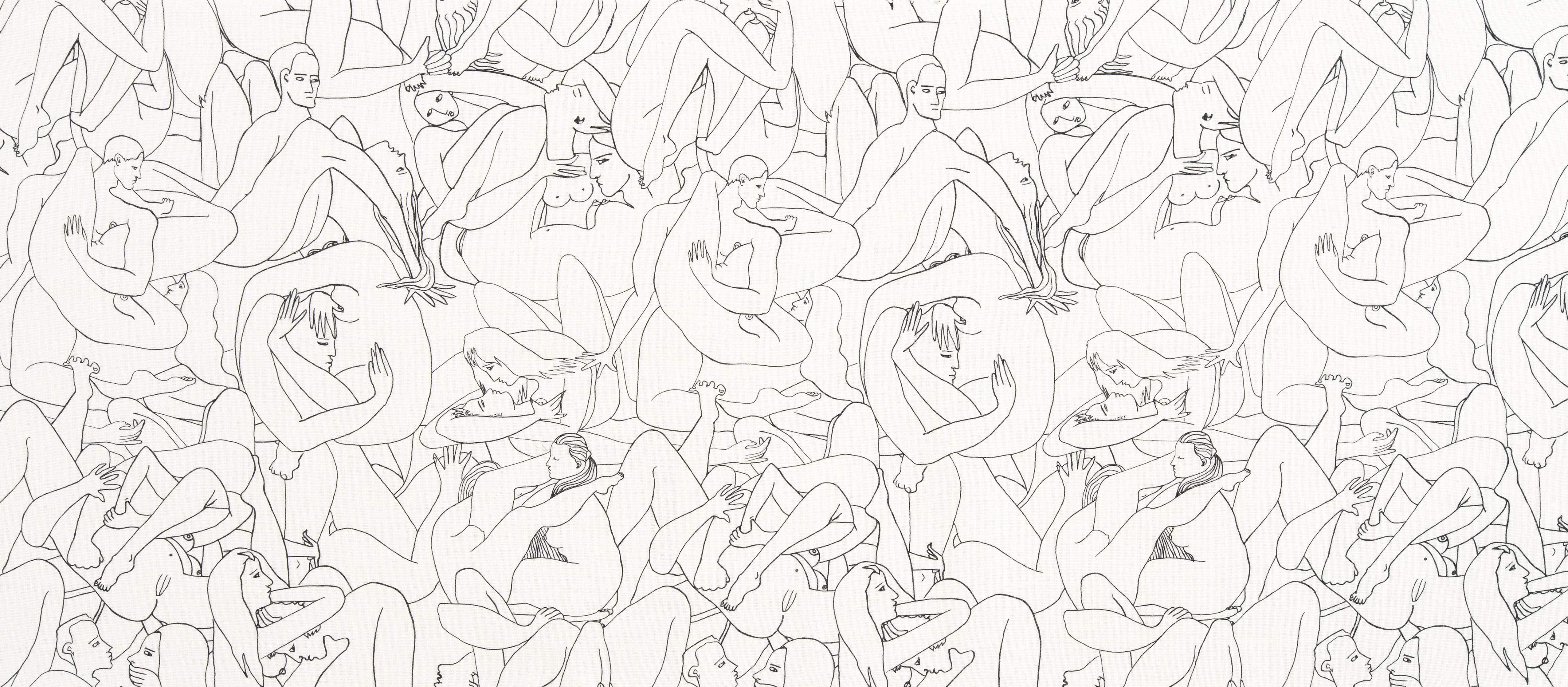 Pierre Frey Le Couple Fabric F2986001