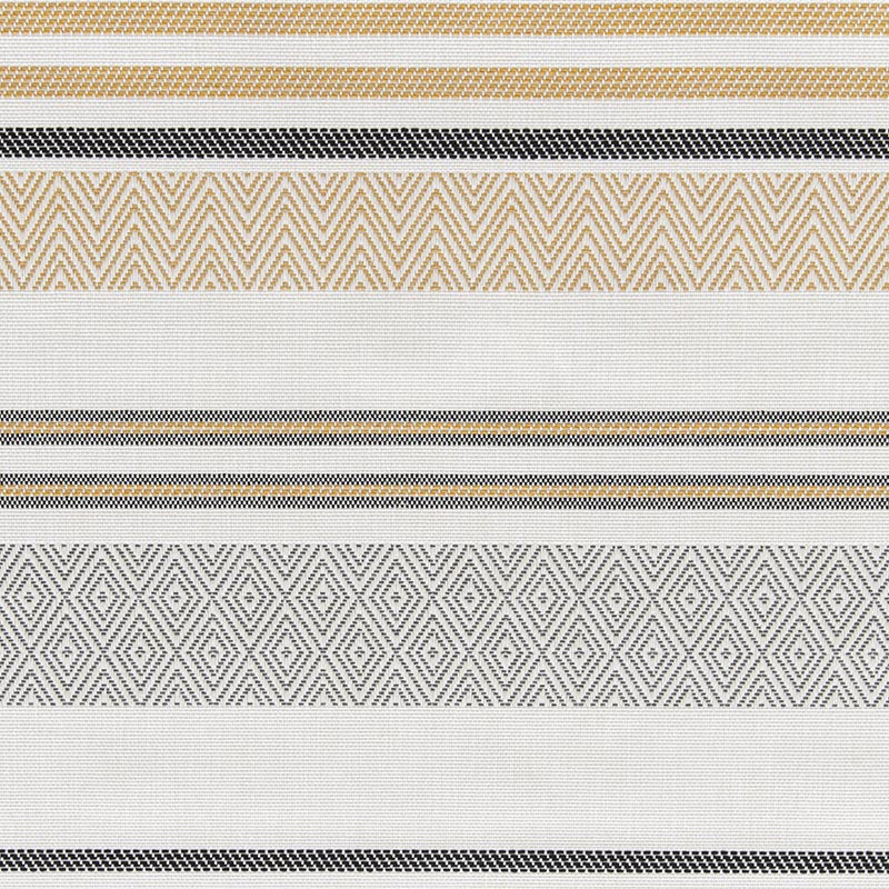 Holly Hunt Great Outdoors Bungalow Stripe Dijon Fabric 700/04
