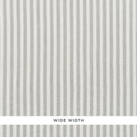 Schumacher Regatta Linen Stripe Sheer Mineral Fabric 70032