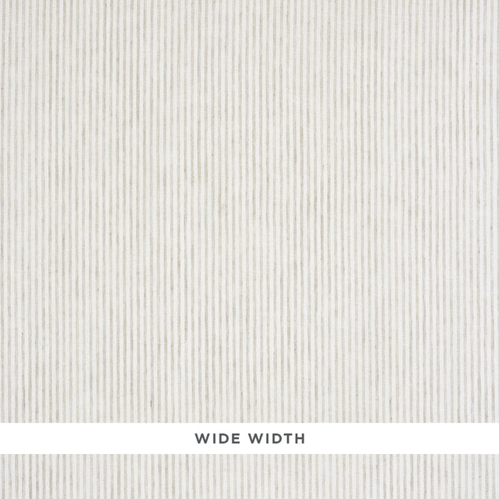 Schumacher Tori Stripe Sheer Linen Fabric 70060