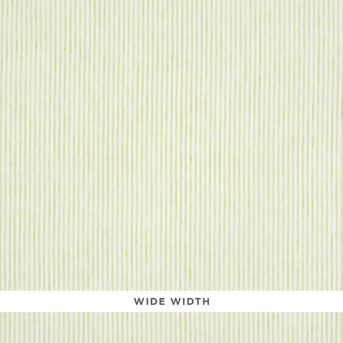 Schumacher Tori Stripe Sheer Leaf Fabric 70063