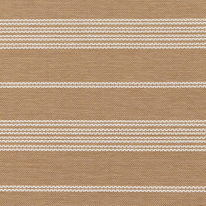 Holly Hunt Great Outdoors Bungalow Ticking Ginger Fabric Sample 701/06