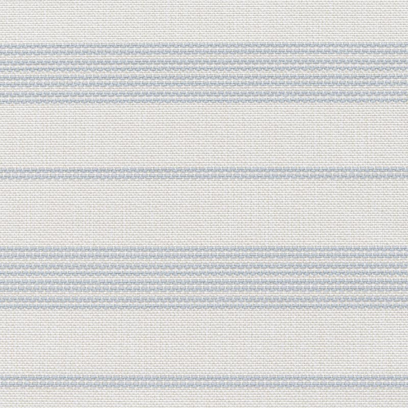 Holly Hunt Great Outdoors Bungalow Ticking Ice Water Fabric Sample 701/07