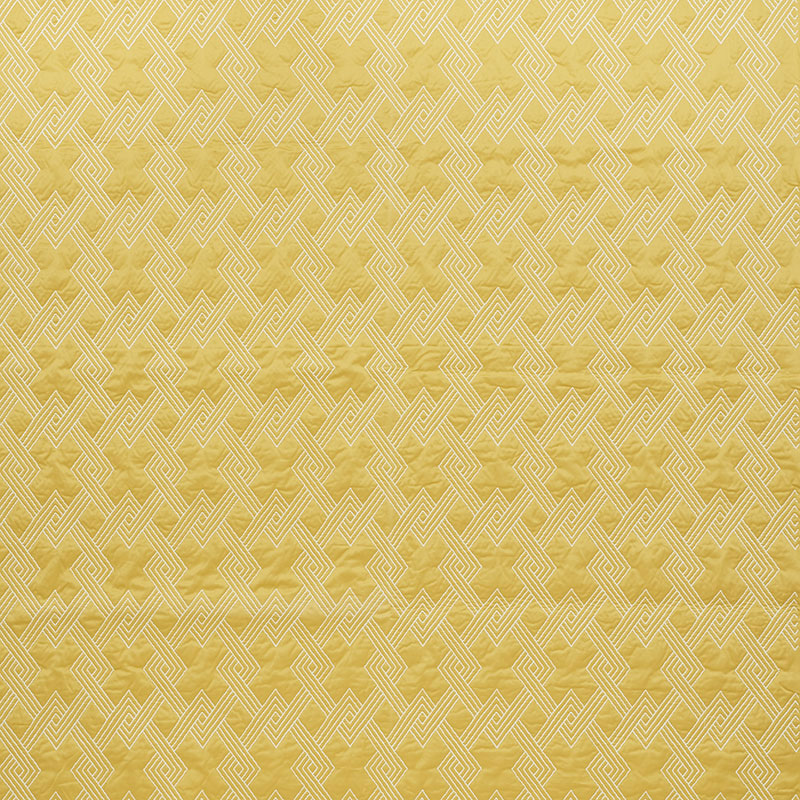 Schumacher Hix Yellow Fabric Sample 70140