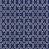 Schumacher Hix Navy Fabric 70142