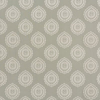 Schumacher Olana Linen Embroidery Haze Fabric 70200