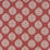 Schumacher Olana Linen Embroidery Tuscan Red Fabric 70204