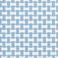 Schumacher Nolita Embroidery Chambray Fabric 70374