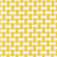 Schumacher Nolita Embroidery Yellow Fabric 70377