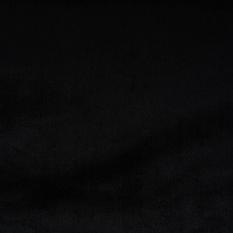 Schumacher Venetian Silk Velvet Black Fabric Sample 70430