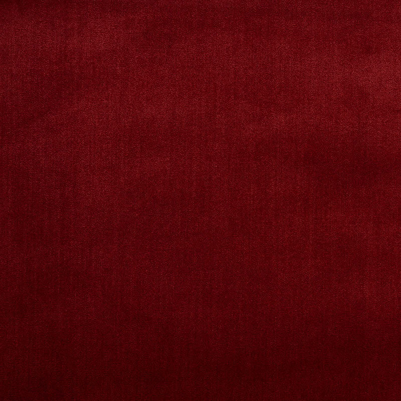 Schumacher Venetian Silk Velvet Garnet Fabric Sample 70443