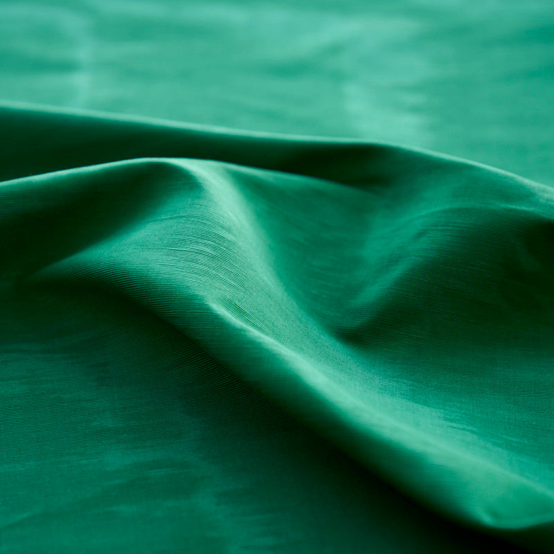 Schumacher Incomparable Moire Emerald Fabric 70450