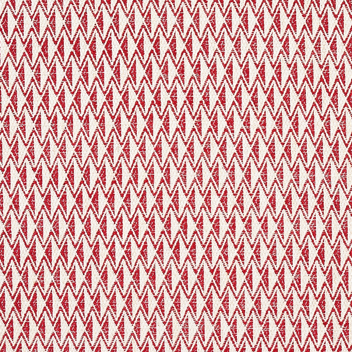 Schumacher Greenpoint Red Fabric Sample 70547