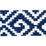 Schumacher Fillmore Tape Blue Trim 70606