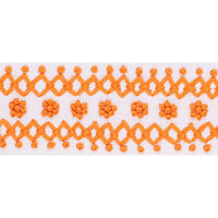 Schumacher Sunnyvale Tape Orange Trim 70632