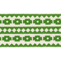Schumacher Talitha Tape Green Trim 70644