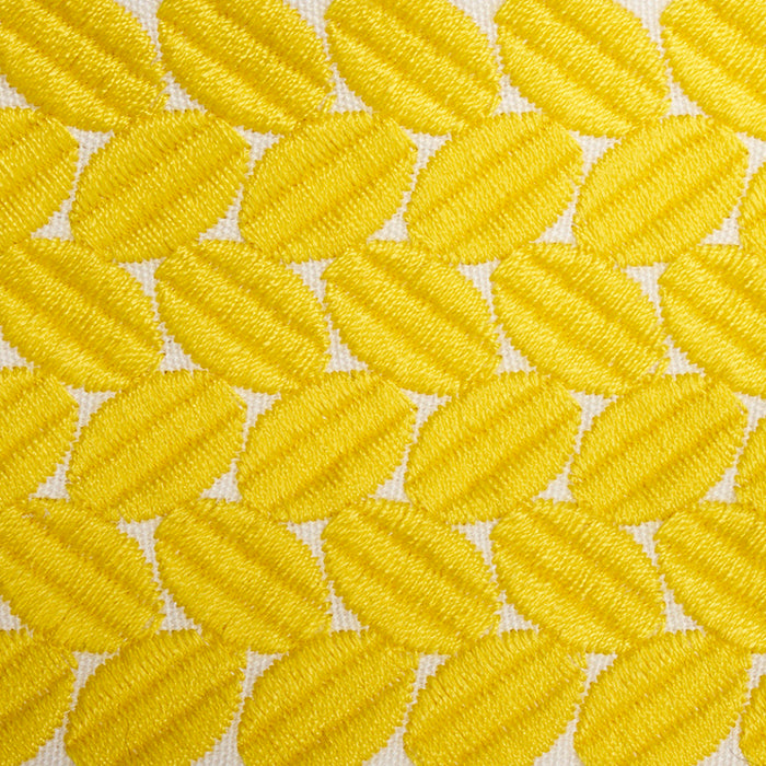 Schumacher Berkeley Tape Wide Yellow Trim Sample 70659