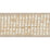 Schumacher Gardner Tape Gold Trim Sample 70691