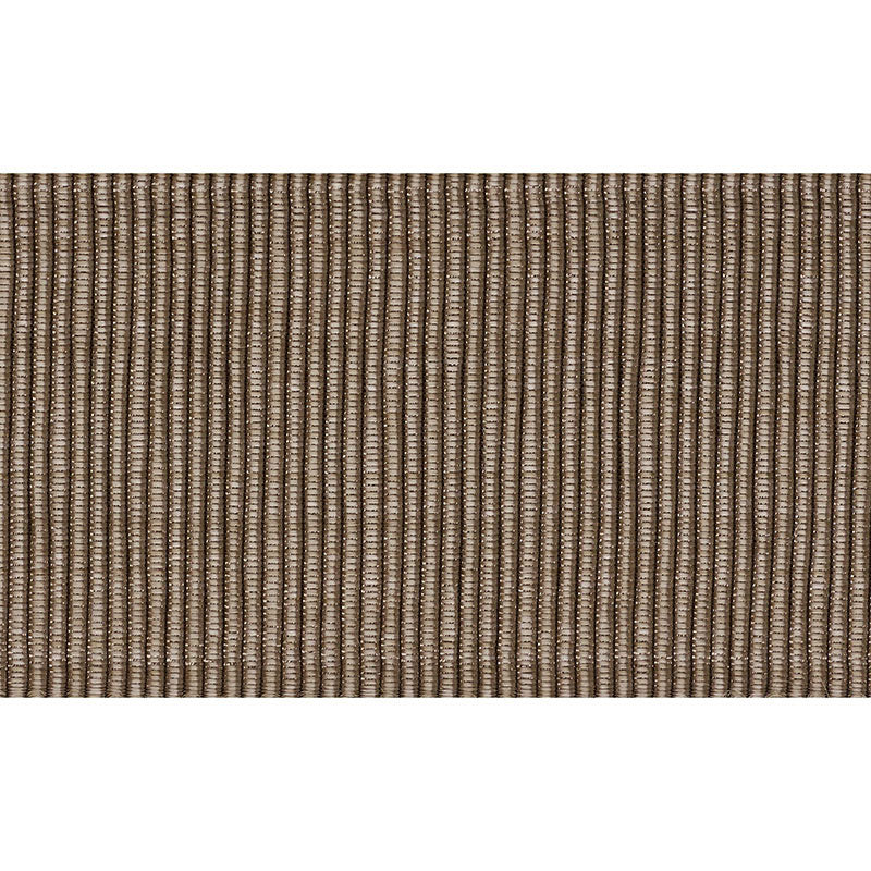 Schumacher Wide Faille Tape Taupe Trim Sample 70713