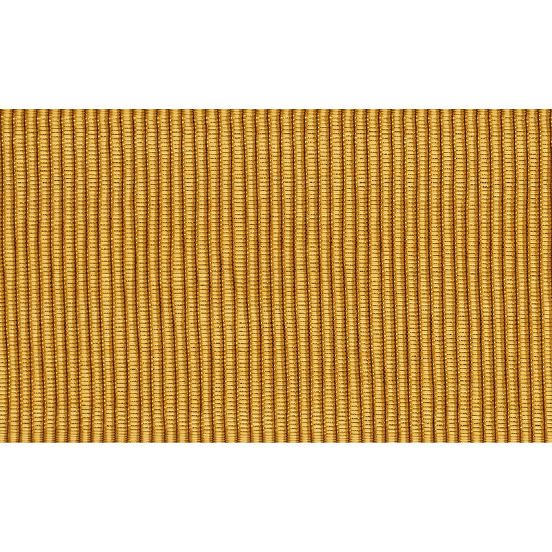 Schumacher Wide Faille Tape Gold Trim Sample 70714