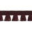 Schumacher Bell Fringe Wine Trim 70723