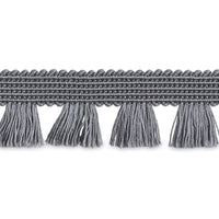 Schumacher Bell Fringe Grey Trim 70727