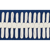 Schumacher Castille Tape Navy Trim 70743