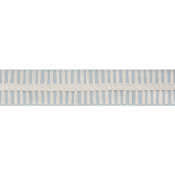 Schumacher Castille Tape Sky Trim 70744