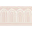 Schumacher Arches Embroidered Tape Wide Blush Trim 70774